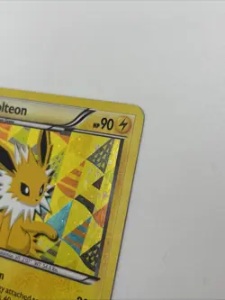 Pokemon Jolteon BW91 Black and White Holo Rare Black Star Promo Card LP Orb Holo - Image 4