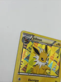Pokemon Jolteon BW91 Black and White Holo Rare Black Star Promo Card LP Orb Holo - Image 5