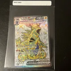 Pokemon TCG: Tyranitar Ex 211/197 Obsidian Flames Ultra Rare 🔥 NM Pokemon Card - Image 3