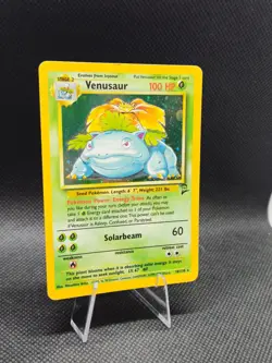 Pokemon TCG Venusaur Base Set 2 Holo Unlimited Rare Card Mp - Image 3