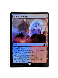 Riverpyre Verge R 0260 FOIL MTG Aetherdrift DFT EN NM/M - Image 1