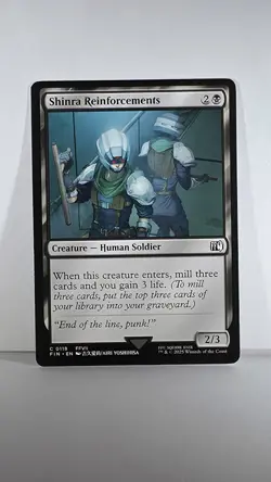 MTG: Final Fantasy - Shinra Reinforcements - Regular - NM - Image 1