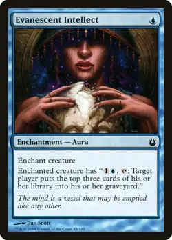 Magic the Gathering MTG Evanescent Intellect Born of the Gods BNG 38/165 C NM/M - Image 1