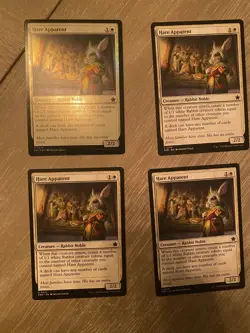 🔮 MTG: 4x Hare Apparent Foundations Regular and foil - Image 1