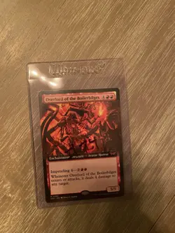 🔮 MTG: Overlord of the Boilerbilges (Extended Art) Duskmourn: House of Horror - Image 1