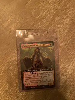 🔮 MTG: Faldorn Dread Wolf Herald (Extended art) - Image 1