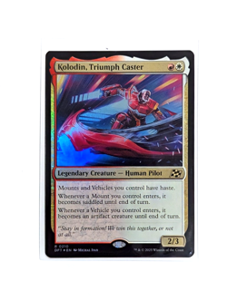 Kolodin, Triumph Caster R 0210 FOIL MTG Aetherdrift DFT EN NM/M - Image 1