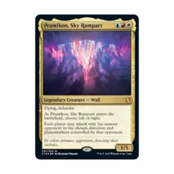 WOTC MtG Commander 2019 Pramikon, Sky Rampart (MR) (Foil) NM - Image 1