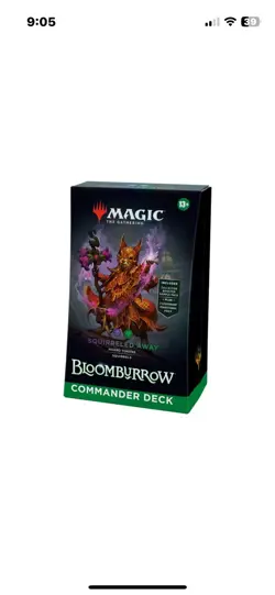 Magic the Gathering Bloomburrow Commander Deck Squirreled Away MTG NEW In box - Image 1