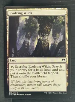Evolving Wilds Magic Origins ORI 246/272 MTG Magic The Gathering Colorless Land - Image 1