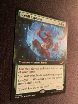 MTG - Icetill Explorer (Extended Art) Edge of Eternities Regular 0343 - NM - Image 2