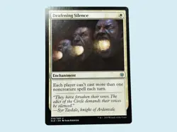 Deafening Silence, Throne of Eldraine, Near Mint, Magic the Gathering MTG - Image 1