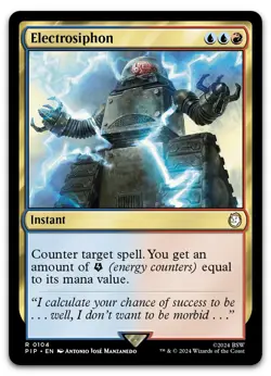 Electrosiphon #104 (NM) Fallout PIP Magic MTG - Image 1