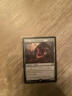 🔮 MTG: Impervious Greatwurm Double Masters 2022 Regular - Image 1