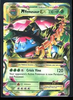 M Venusaur EX 2/108 2016 XY Evolutions Holo Pokemon TCG - NM - Image 1