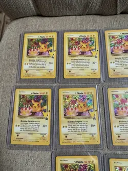 (10) Lot 2021 Pokemon Celebrations Classic Collection Birthday Pikachu Holo #24 - Image 2