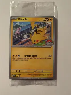 Pokemon TCG Pikachu 2024 World Championships SVP EN 190 Promo Exclusive Sealed - Image 1