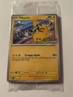 Pokemon TCG Pikachu 2024 World Championships SVP EN 190 Promo Exclusive Sealed - Image 2