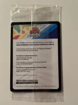Pokemon TCG Pikachu 2024 World Championships SVP EN 190 Promo Exclusive Sealed - Image 3