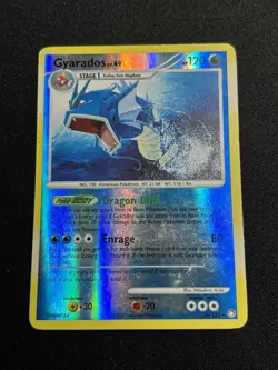 2007 Pokemon, Mysterious Treasures, #26/123 Gyarados Lv. 49, Reverse Holo LP - Image 1