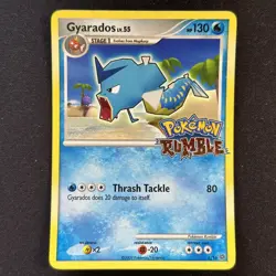Gyarados - 6/16 - Pokemon Rumble - Holo Stamped - Pokemon TCG 2009 Vintage - Image 1