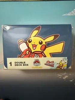 2025 Pokemon World Championships Double Deck Box Varsity Worlds Deckbox - Image 1