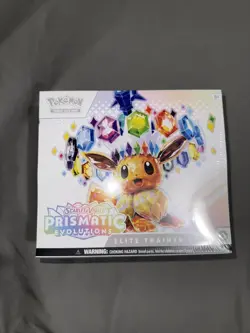 New Pokemon TCG Scarlet Violet Prismatic Evolutions Elite Trainer Box ETB Sealed - Image 1
