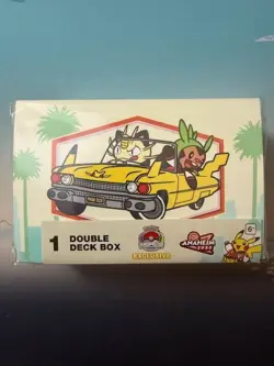 2025 Pokemon World Championships Double Deck Box Anaheim Worlds Deckbox - Image 1