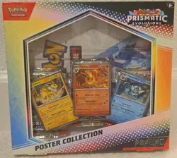 Pokemon TCG Scarlet & Violet Prismatic Evolutions Poster Collection Box - Image 1