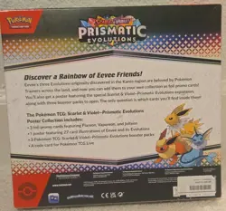 Pokemon TCG Scarlet & Violet Prismatic Evolutions Poster Collection Box - Image 2