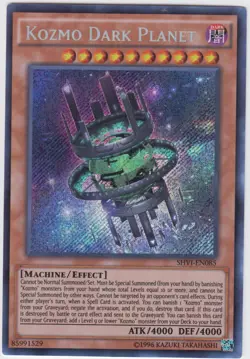 Yugioh! LP Kozmo Dark Planet - SHVI-EN085 - Secret Rare - Unlimited Edition Ligh - Image 1