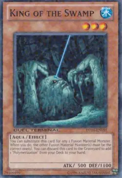 Yugioh! LP King of the Swamp - DT04-EN055 - Common - Duel Terminal Lightly Playe - Image 1