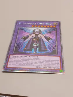 Yugioh! El Shaddoll Construct - RA04-EN229 - Platinum Secret Rar - Image 1