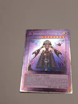 Yugioh! El Shaddoll Construct - RA04-EN229 - Platinum Secret Rar - Image 2