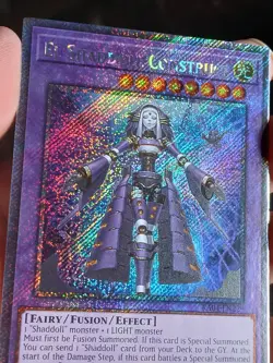 Yugioh! El Shaddoll Construct - RA04-EN229 - Platinum Secret Rar - Image 3