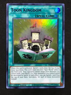 | Yugioh Toon Kingdom DLCS-EN074 1st Edition PURPLE Ultra Rare LP 🔥 | - Image 1