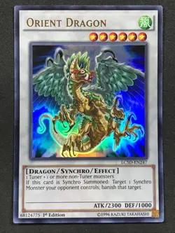 Yugioh Orient Dragon 1st Edition Ultra Rare LC5D-EN247 NM - Image 1
