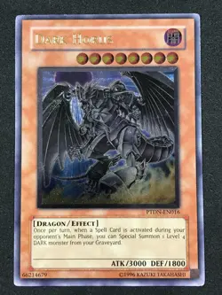 Yugioh Dark Horus Phantom Darkness Ultimate Rare PTDN-EN016 LP - Image 1