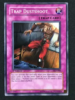Yugioh Trap Dustshoot PGD-049/DB2-EN246 Common - Image 1