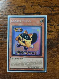 YUGIOH! Cooky Yummy x1 Collector Rare JUSH-EN017 NM Condition - Image 1