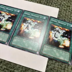 Yugioh Destiny Board & All Spirit Message Letters 2025 Retro Pack 2 NM - Image 3