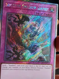 Yugioh! Sinister Shadow Games - RA04-EN232 - Platinum Secret Rare - 1st Edition - Image 3