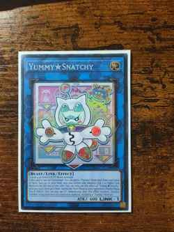 YUGIOH! Yummy Snatchy x1 Collector Rare JUSH-EN022 NM Condition - Image 1