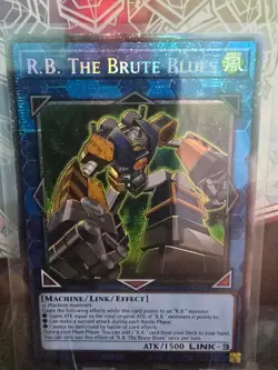 R.B. The Brute Blues [Starlight Rare] DUAD-EN094 YuGiOh Duelist's Advance - Image 1