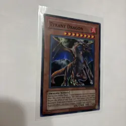 Yugioh! Tyrant Dragon Super Rare Near Mint Unlimited RP02-EN056 (Reprint) - Image 1