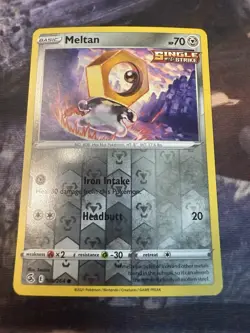 Pokemon Card - SWSH - Fusion Strike Meltan 188/264 Reverse Holo - NM - Image 1