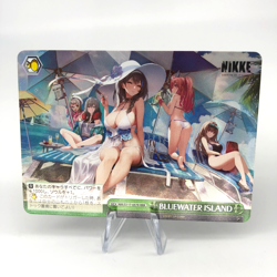 Weiss Schwarz Card Blue Water Island S117-057R RRR Nikke Japanese [Mint] - Image 1