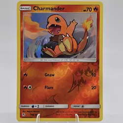 🔥 Charmander 7/68 Hidden Fates 2019 Reverse Holo Foil Pokemon TCG Card - NM - Image 1