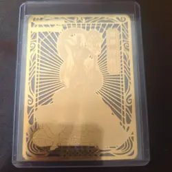 Boa Hancock One Piece Waifu Gold Premium Metal Card Anime Goddess Story - Image 3