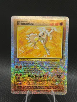 Hitmonlee 13/110 Legendary Collection 2002 Reverse Holo Pokemon Card TCG - LP - Image 4